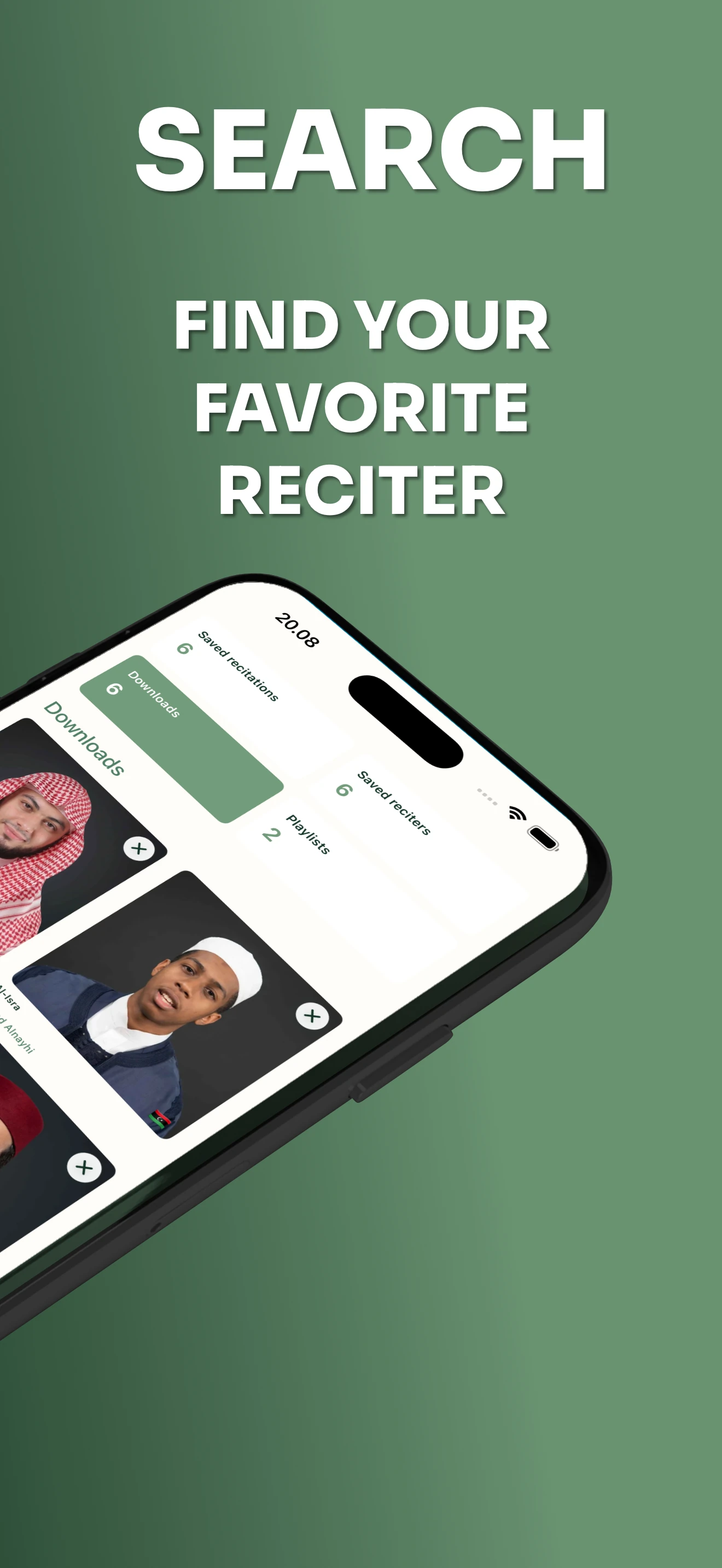 Ayah Player App Store image: search